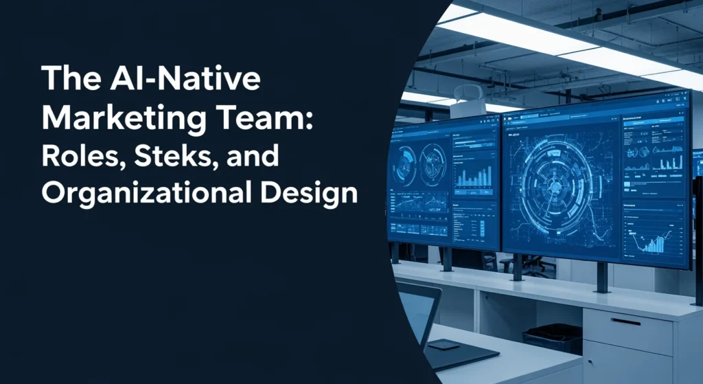 Professional image representing The AI-Native Marketing Team: Roles, Skills, and Organizational Design