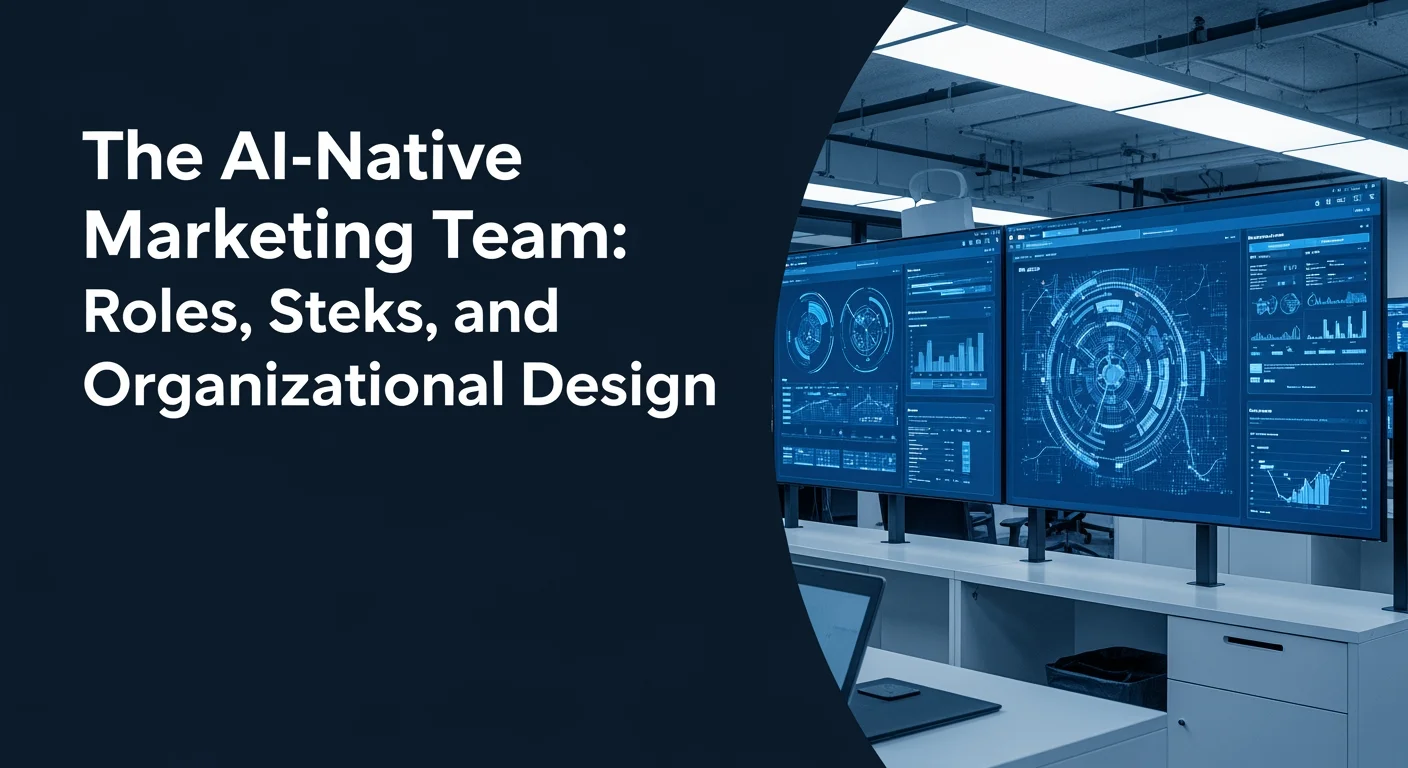Professional image representing The AI-Native Marketing Team: Roles, Skills, and Organizational Design